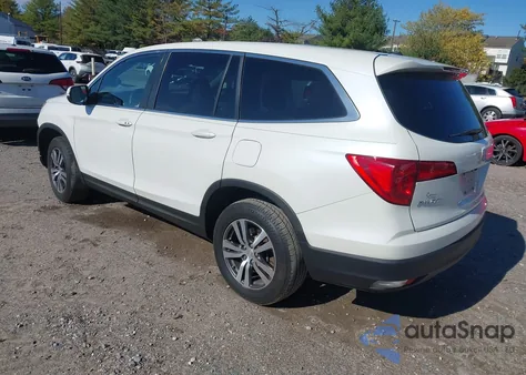 2017 Honda Pilot Ex из США, поврежденный, VIN 5FNYF6H45HB022312